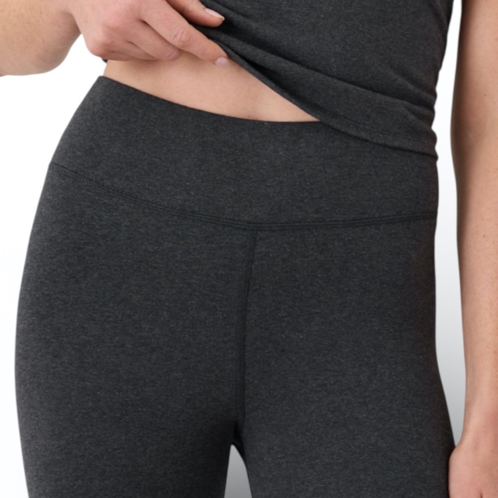 Pact Organics "On the Go-To" Leggings | Charcoal Gray L | Minimalist Athleisure - Picture 3 of 8